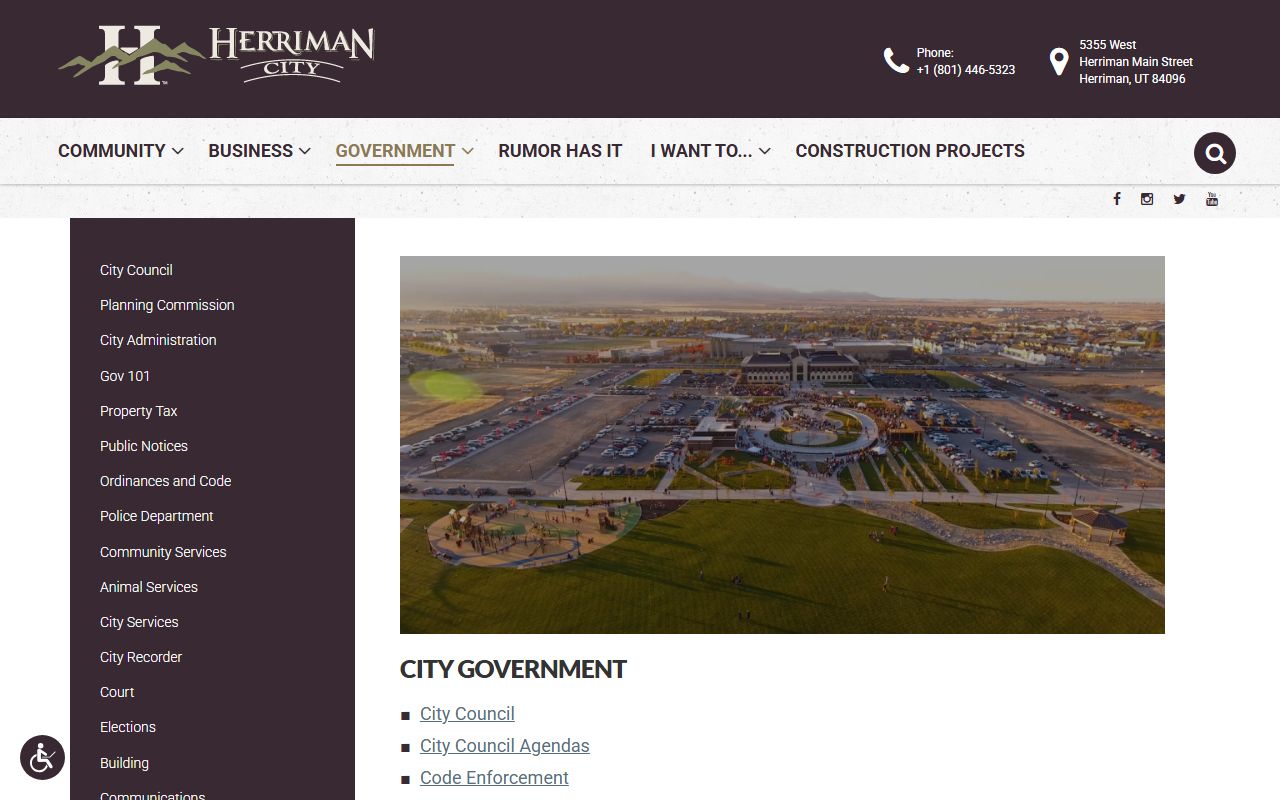 Herriman City Courts serving Herriman Utah bankruptcy records research