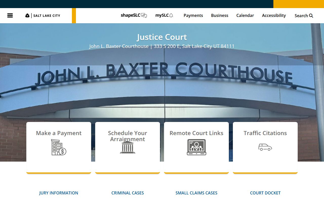 Salt Lake City courts and local records Salt Lake City bankruptcy records